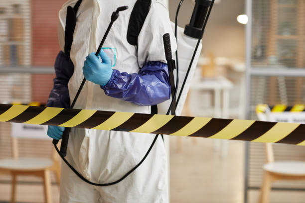 Professional Trauma Scene Cleanup technician working in Charlottesville, VA